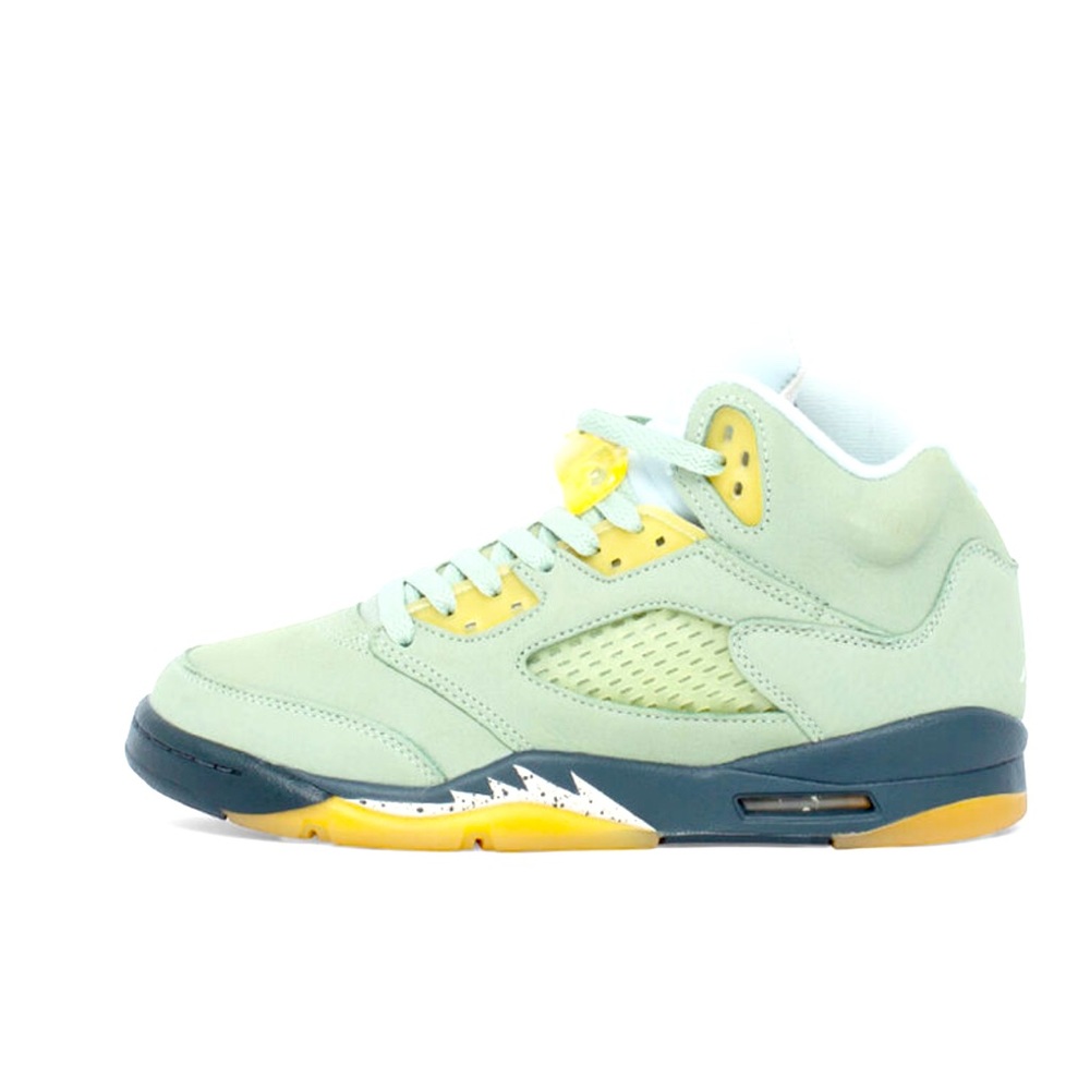 Jordan 5‘s Olive Green,gentlyworn minimalcreasing minimalscuff marksyouth size4